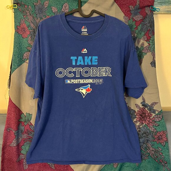 Majestic Other - blue jays post season mlb tee shirt majestic xl